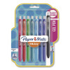 Inkjoy Gel Pen, Retractable, Medium 0.7 Mm, Assorted Ink And Barrel Colors, 8/Pack