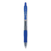 G2 Premium Gel Pen, Retractable, Fine 0.7 Mm, Blue Ink, Smoke/Blue Barrel, 2/Pack
