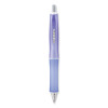 Dr. Grip Frosted Advanced Ink Ballpoint Pen, Retractable, Medium 1 Mm, Black Ink, Purple Barrel