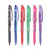 Frixion Ball Erasable Gel Pen, Stick, Extra-Fine 0.5 Mm, Assorted Ink And Barrel Colors, 6/Pack