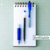 G2 Premium Gel Pen Convenience Pack, Retractable, Fine 0.7 Mm, Blue Ink, Smoke/Blue Barrel, 36/Pack