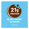 Protein Bars, Cookies And Cream, 2.12 Oz Bar, 12 Bars/Box