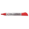 Premium Glass Board Dry Erase Marker, Broad Bullet Tip, Assorted Colors, 4/Pack