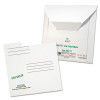 Redi-File Disk Pocket/Mailer For Cds/Dvds, Square Flap, Tuck-Tab Closure, 6 x 5.88, White, 10/Pack
