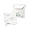 Redi-File Disk Pocket/Mailer For Cds/Dvds, Square Flap, Tuck-Tab Closure, 6 x 5.88, White, 10/Pack