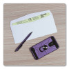 Business Envelope, #10, Commercial Flap, Side Seam, Gummed Closure, 24 Lb Bond Weight Paper, 4.13 x 9.5, White, 500/Box