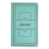 Tuff Series Accounting Journal, Single-Page 8-Column Accounting Format, Green Cover, 12 X 7.5 Sheets, 500 Sheets/Book