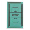 Tuff Series Record Book, Green Cover, 12 X 7.5 Sheets, 500 Sheets/Book