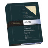 25% Cotton Linen Business Paper, 32 Lb Bond Weight, 8.5 x 11, Ivory, 250/Pack