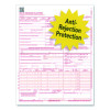 Cms-1500 Health Insurance Claim Form, One-Part (No Copies), 8.5 x 11, 250 Forms Total