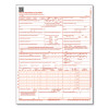 Cms-1500 Health Insurance Claim Form, One-Part (No Copies), 8.5 x 11, 250 Forms Total