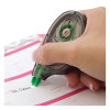 Mono Original Correction Tape, Non-Refillable, 0.17" x 32.83 Ft, White Tape, Translucent Smoke/Green Dispenser
