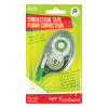 Mono Original Correction Tape, Non-Refillable, 0.17" x 32.83 Ft, White Tape, Translucent Smoke/Green Dispenser
