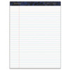Gold Fibre Quality Writing Pads, Wide/Legal Rule, (50) White 8.5 x 11 Sheets, Dozen
