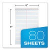Steno Pad With Assorted Color Covers, Assorted Cover Colors, Gregg Rule, (80) White 6 x 9 Sheets, 4/Pack