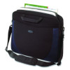 Horizontal Slipcase, Fits Devices Up To 17", Neoprene, 17.25 x 4 x 13, Black/Blue