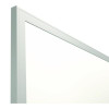 Melamine Dry Erase Board, 36" x 24", White Surface, Gray/Natural Aluminum Frame