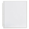 Standard Sheet Protectors, Medium-Duty, Side: 3-Hole Punched, Top Load 8.5 x 11 Insert, Clear Front, 50/Pack