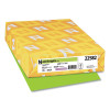 Color Paper, 24 Lb Bond Weight, 8.5 x 14, Terra Green, 500/Ream