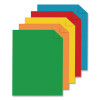 Color Cardstock -"Primary" Assortment, 65 Lb Cover Weight, 8.5 x 11, Assorted Primary Colors, 100/Pack