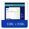 Multipart Purchase Order Pad, Two-Part Carbonless, 8.38 x 10.19, 50 Forms Total