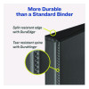 Durable View Binder With Durahinge And Slant Rings, 3 Rings, 0.5" Capacity, 11 x 8.5, White, 12/Carton