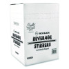 Wrapped Polypropylene Stirrers, 5.5", Black, 500/Box