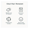 Premium Permanent Vinyl, 12 x 48, White