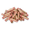 Crimped End Coin Wrappers, Pennies, Red, 1,000/Pack