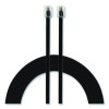 Line Cord, Plug/Plug, 15 Ft, Black