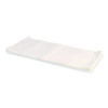 Accufit Linear Low-Density Can Liners, 55 Gal, 0.9 Mil, 40" x 53", Clear, Roll, 100/Carton