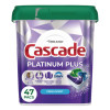 Platinum Plus Actionpacs Dishwasher Detergent Pods, Fresh Scent, 28.4 Oz Tub, 47/Pack