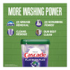 Platinum Plus Actionpacs Dishwasher Detergent Pods, Fresh Scent, 28.4 Oz Tub, 47/Pack