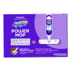 Powermop Mopping Pads, 15.4 x 5.3, White/Purple, 8/Pack