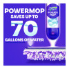 Powermop Mopping Pads, 15.4 x 5.3, White/Purple. 11/Pack