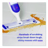 Powermop Mopping Pads, 15.4 x 5.3, White/Purple. 11/Pack