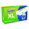 Sweeper Xl Dry Refill Cloths, 16.9 x 9.8, White, 16/Box