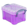 Snap-Lid Storage Bin, 3.84 Oz, 1.75 x 2.25 x 1.5, Randomly Assorted Colors