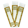 Currency Straps, Self-Adhesive, Hundreds, $10,000 Strap, Mustard/White, 1,000/Pack