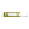 Currency Straps, Self-Adhesive, Hundreds, $10,000 Strap, Mustard/White, 1,000/Pack