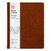 Hardcover Business Journal With Elastic Closure, 1-Subject, Narrow Rule, Cognac Cover, (96) 10 x 8 Sheets