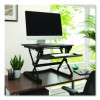 Flexfit Manual Adjustable Desk Converter, 26.7 x 30.8 x 5.9 To 19.6, Black
