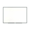 Melamine Dry Erase Board, 72" x 48", White Surface, Black Aluminum Frame