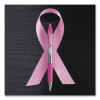 G2 Premium Breast Cancer Awareness Gel Pen, Retractable, Fine 0.7 Mm, Pink Ink, Smoke/Pink Barrel, 2/Pack