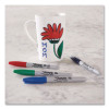 Fine Tip Permanent Markers, Fine Tip, Assorted Colors, 5/Pack