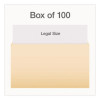 Manila File Folders, Straight Tabs, Legal Size, 0.75" Expansion, Manila, 100/Box