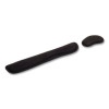Memory Foam Gaming Ergonomic Keyboard And Mouse Wrist Rest Set, Black