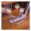 747 Business Full Strip Desk Stapler, 30-Sheet Capacity, Lavender