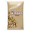 Kisses With Almonds, Gold Foils, 60 Oz Bag