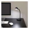 Led Gooseneck Desk Lamp, 13" High, Black
